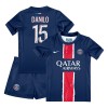 Officiële Voetbalshirt + Korte Broek Paris Saint-Germain Danilo Pereira 15 Thuis 2024-25 - Kids